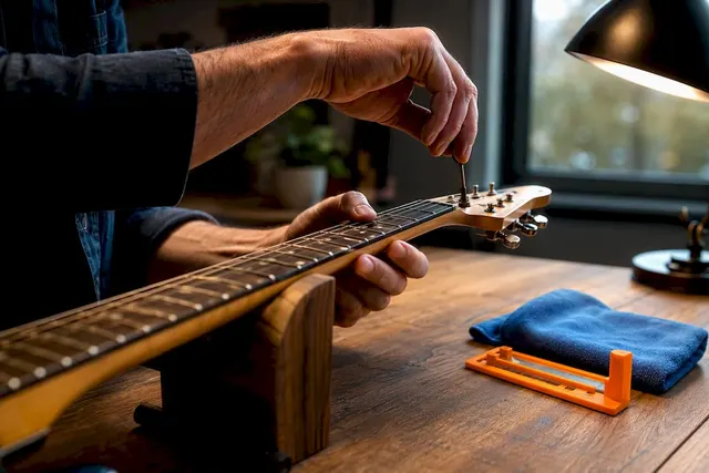Gitaar afstellen in 4 stappen: hals, actie en intonatie