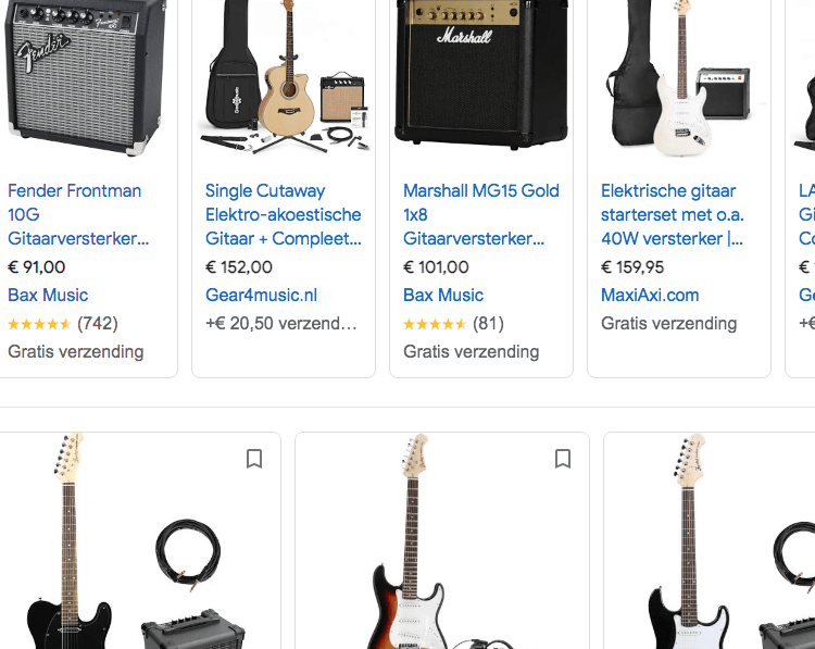 gitaar versterker kopen merken