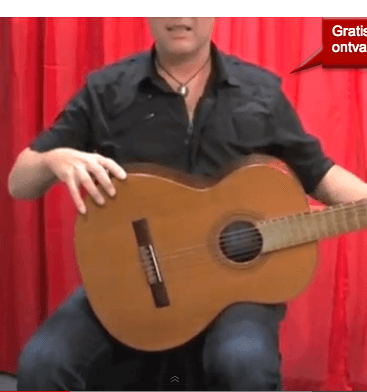 Gitaarles - houding bij het gitaar leren spelen (met video)