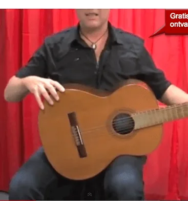 Gitaarles - houding bij het gitaar leren spelen (met video)