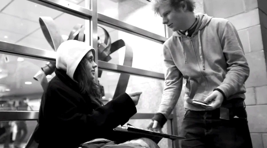 Ed Sheeran - A Team op gitaar leren mee spelen