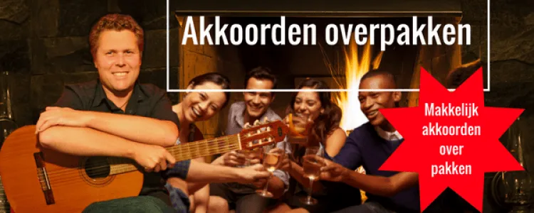 Makkelijk akkoorden op je gitaar overpakken [video]