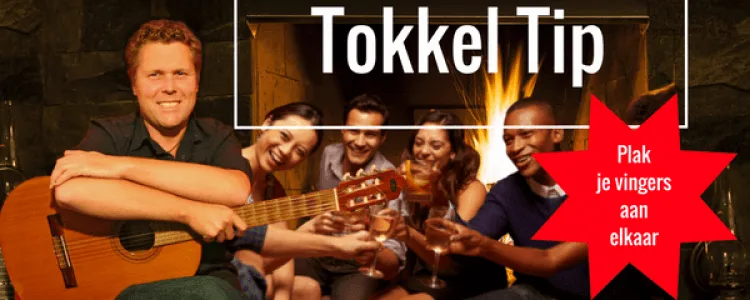 Tokkel Tip: plak je vingers aan elkaar ;-) [video]