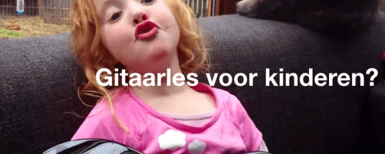 Gitaarles voor kinderen (noten leren lezen #NOT)