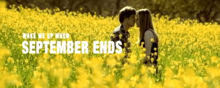 Gitaar akkoorden Green Day - When September Ends