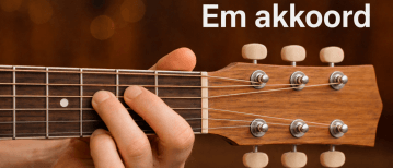 Em akkoord gitaar: wat moet je allemaal weten?