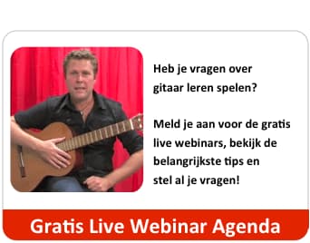 Live Online Gitaarles Webinars