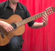 De juiste houding bij gitaar leren spelen