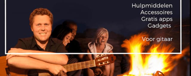Voetenbankje onmisbaar hulpmiddel om gitaar te leren spelen