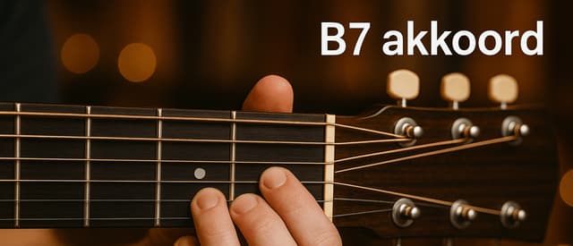B7 akkoord gitaar: wat moet je allemaal weten?