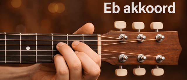 Eb akkoord gitaar: wat moet je allemaal weten?