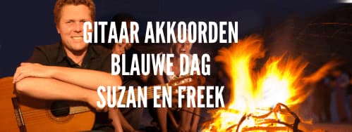 Akkoorden Blauwe Dag van Suzan en Freek op gitaar mee leren spelen (video)