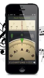 gitaar stemmen met een app op je telefoon