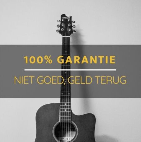 online gitaarles garantie