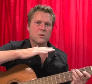 Gitaar akkoorden over pakken